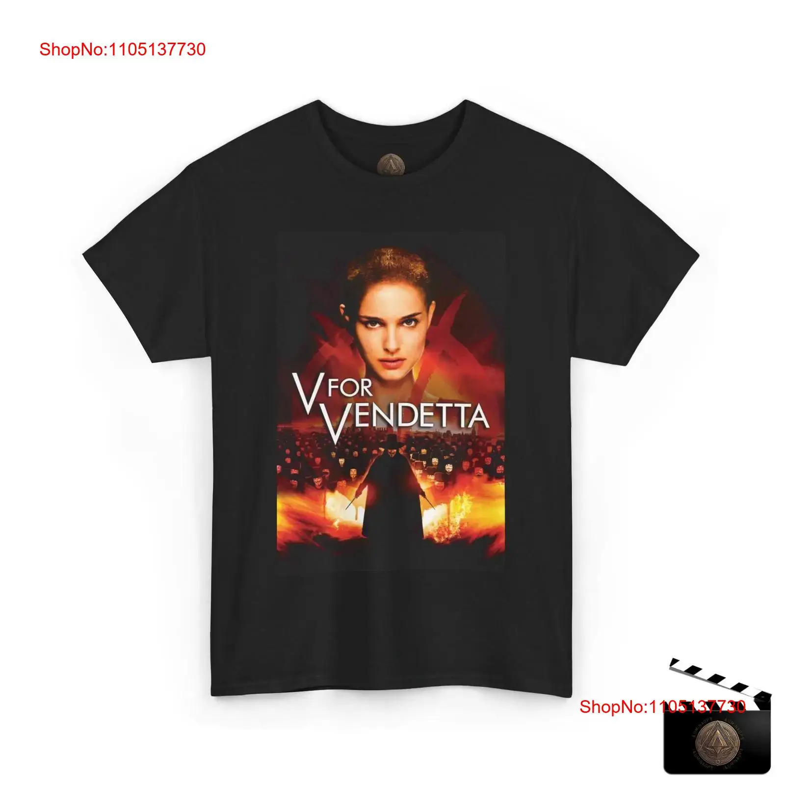 Poster Men Fashion - V For Vendetta Film Posteri Tişörtü