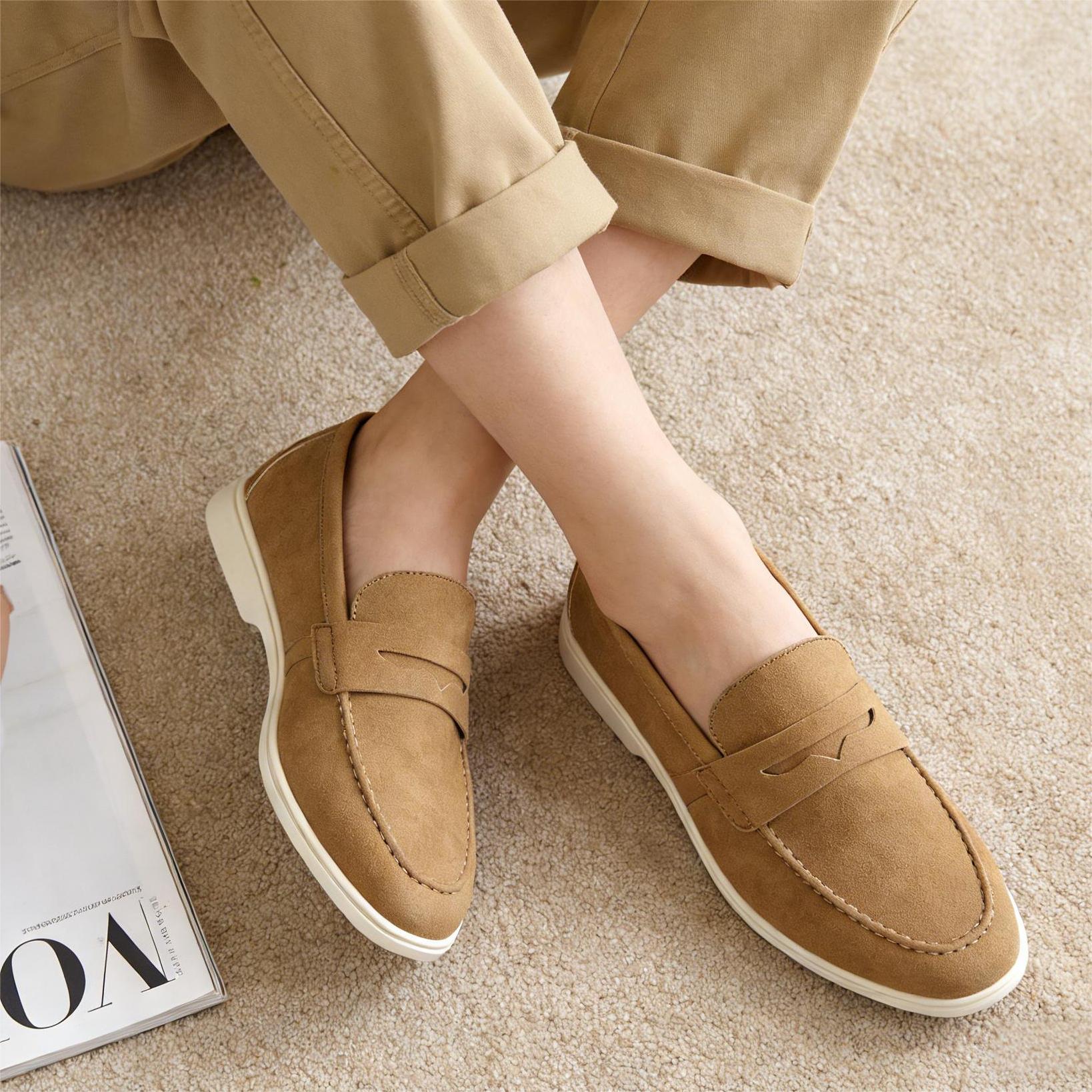 Mens Fashion Trainers - Erkek Nefes Alabilen Loafer'lar Moda Yazlık