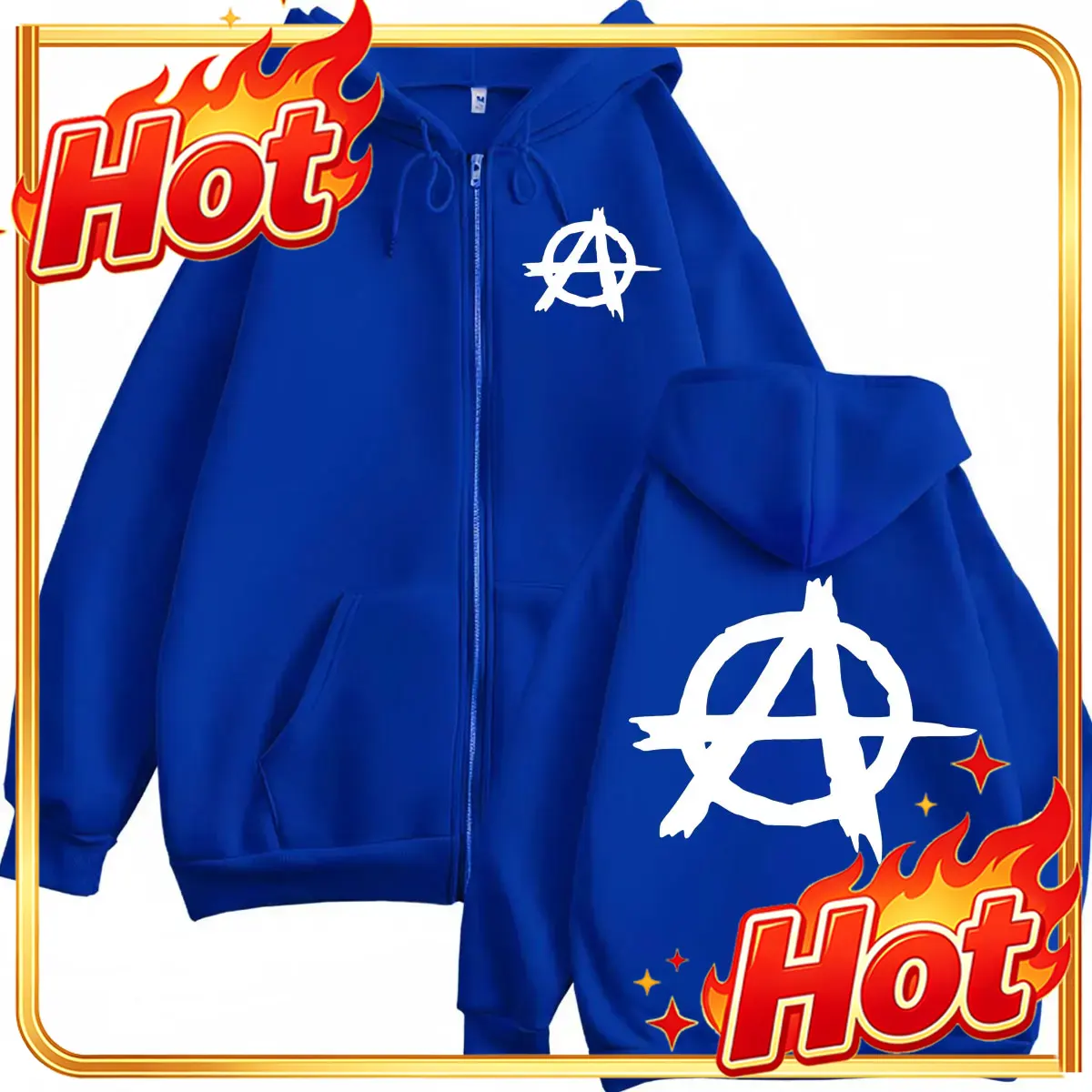 TV Dizisi Sons of Anarchy Logo - Mens Fashion Zip Up Hoodies incelemesi ve fiyatı