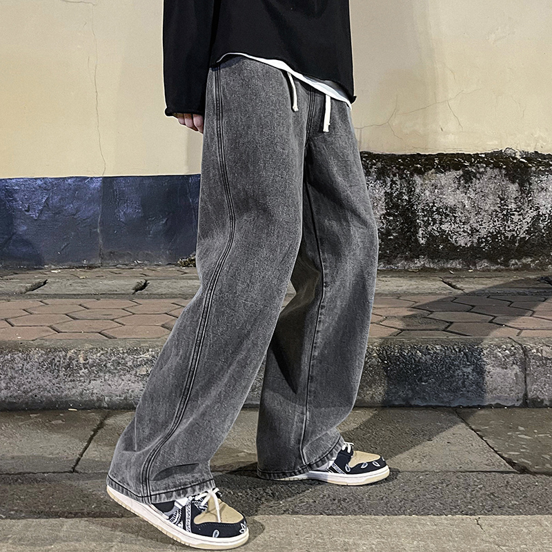 Kore Moda erkek Şalvar Kot Ela - Men'S Fashion Grey Jeans incelemesi ve fiyatı