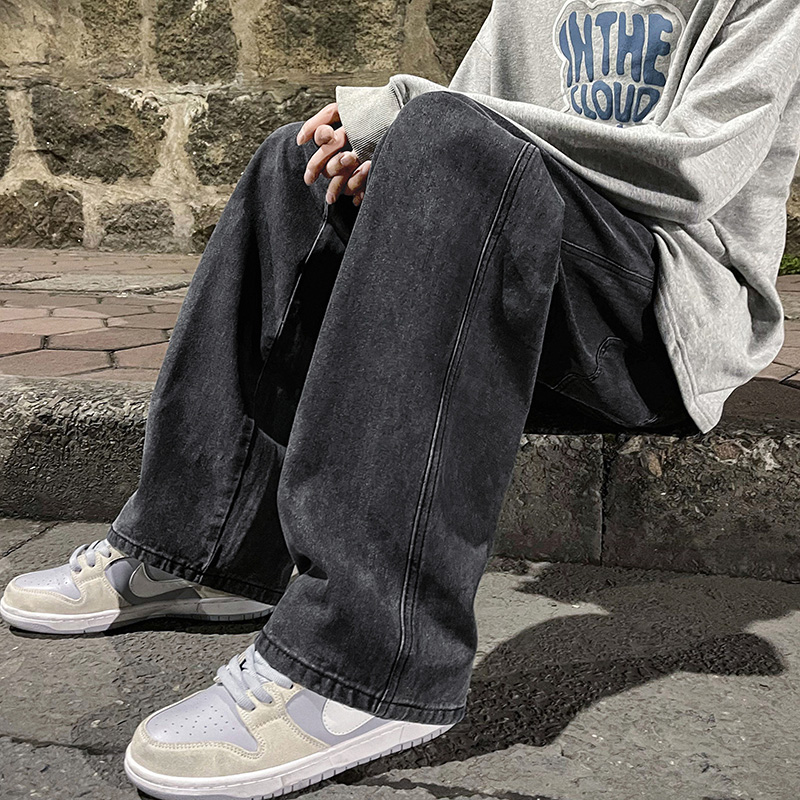 Kore Moda erkek Şalvar Kot Ela - Men'S Fashion Grey Jeans incelemesi ve fiyatı