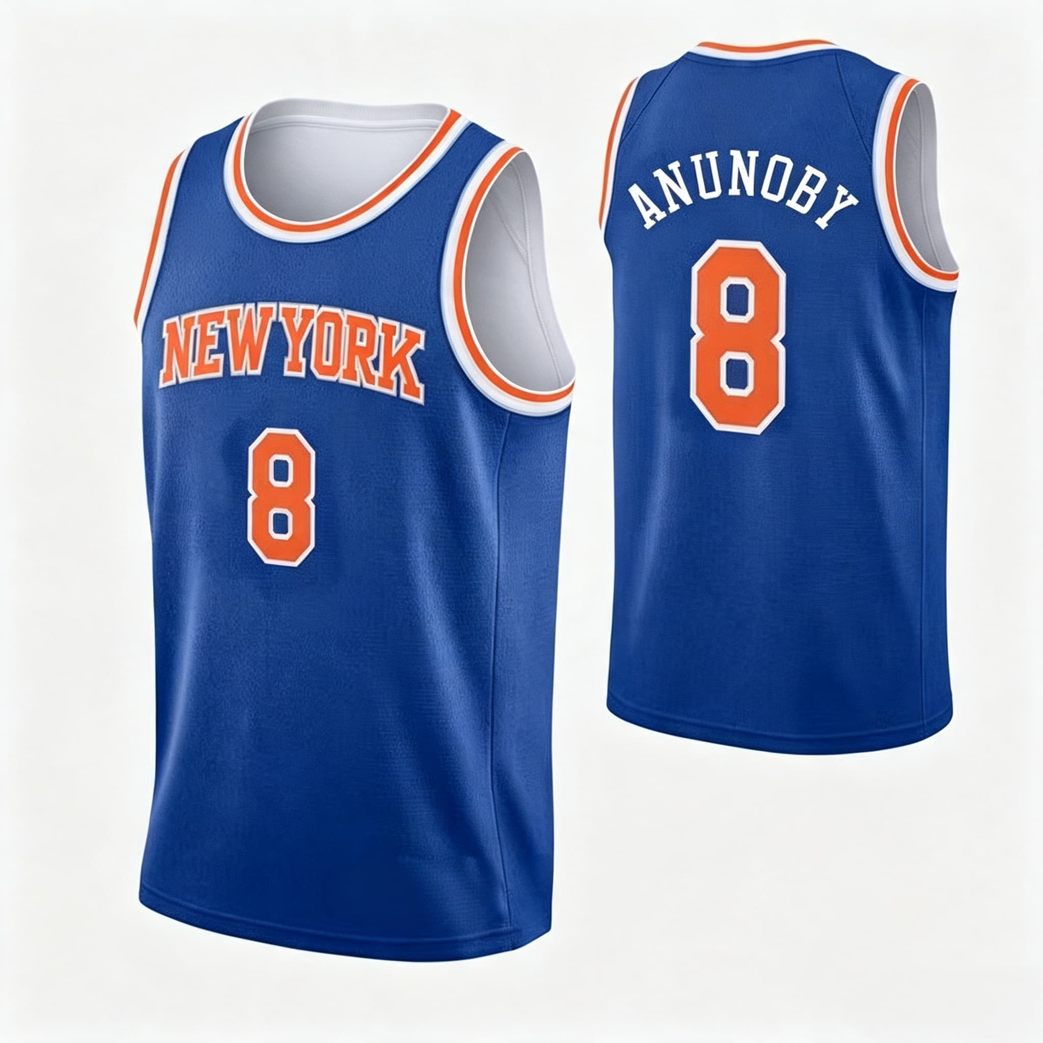 Men Anunoby # 8 New York Baske - Men'S Fashion New York incelemesi ve fiyatı