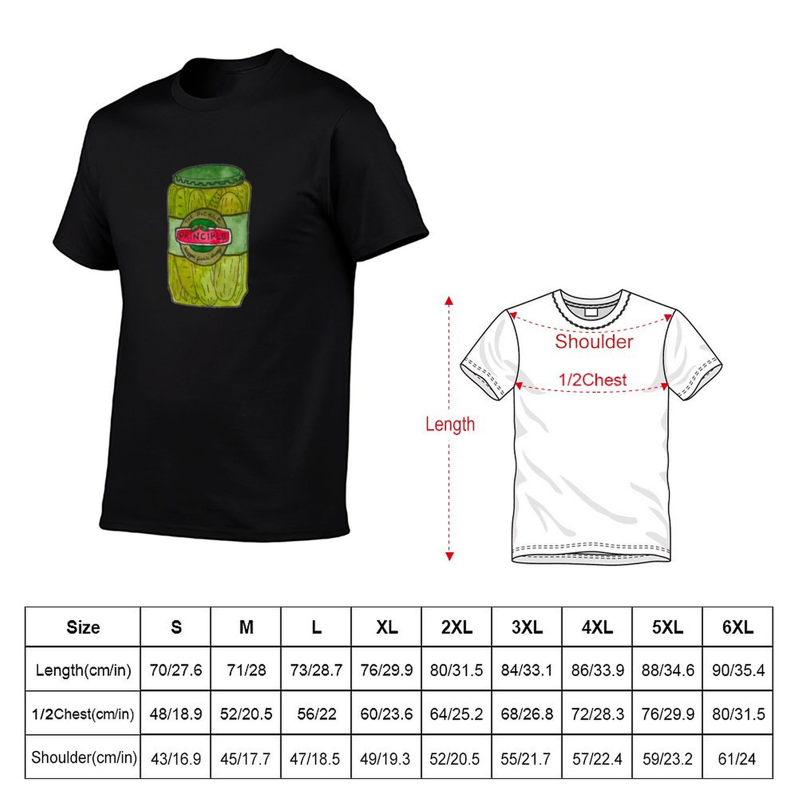 Turşu prensibi: en büyük turşu - Men'S Fashion T Shirts incelemesi ve fiyatı