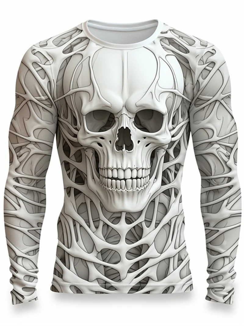 3D Baskı İskelet Kafatası Dese - Mens Fashion Clothes incelemesi ve fiyatı