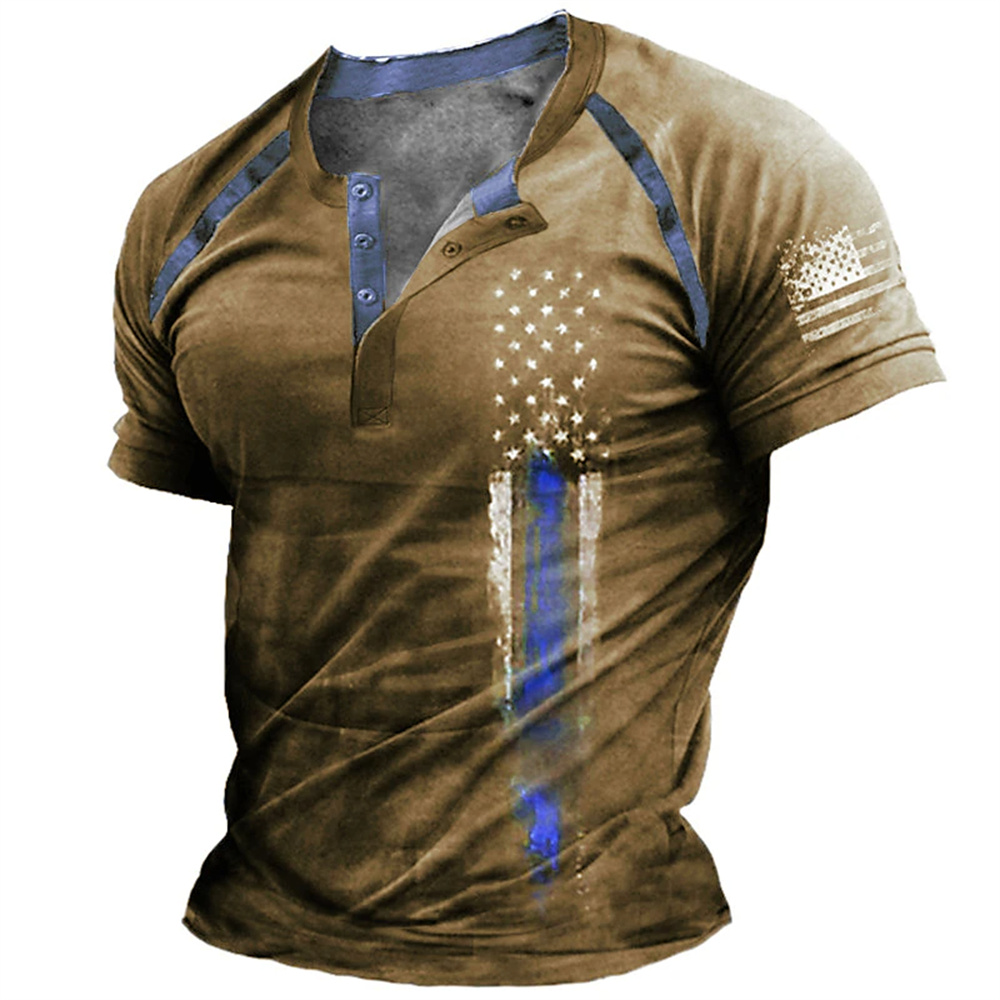 Komik 3D Amerikan Bayrağı Bask - Mens Fashion Clothes incelemesi ve fiyatı