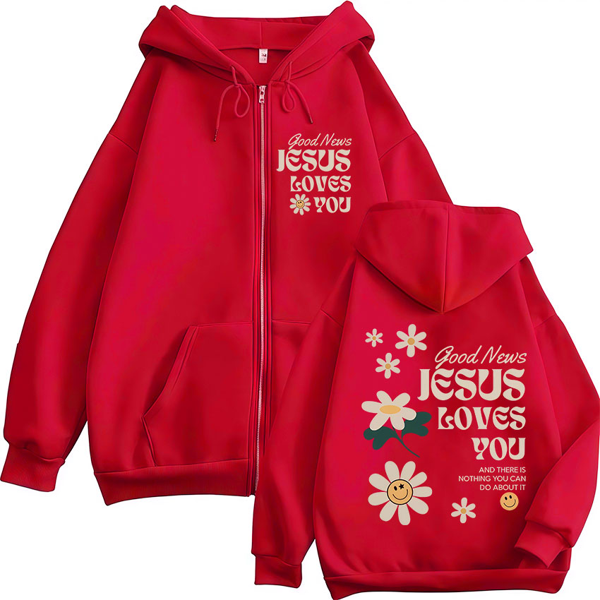 İyi Haber İsa Seni Seviyor Hri - Mens Fashion Zip Up Hoodies incelemesi ve fiyatı