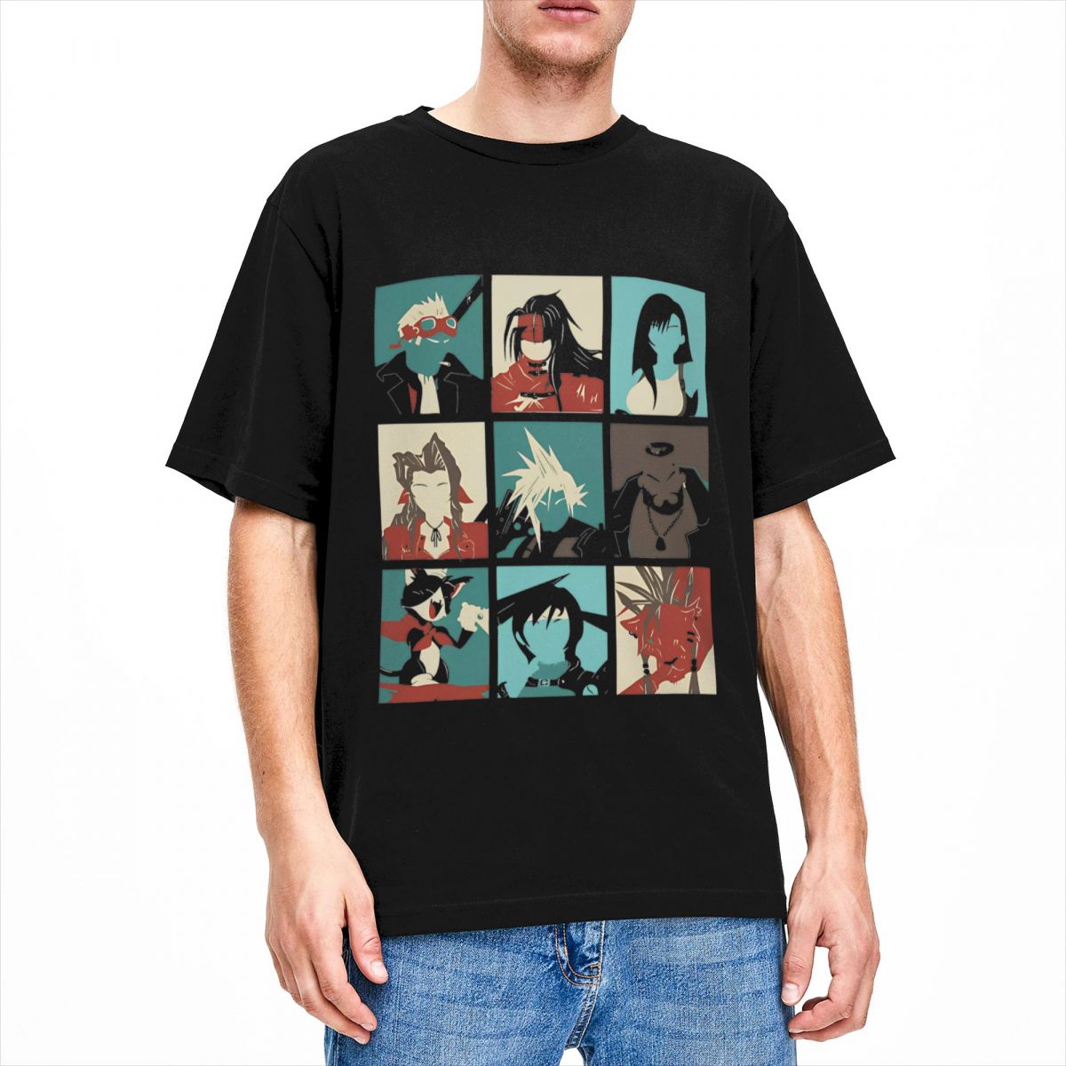 Fantezi Final 7 T-Shirt erkek  - Poster Men Fashion incelemesi ve fiyatı