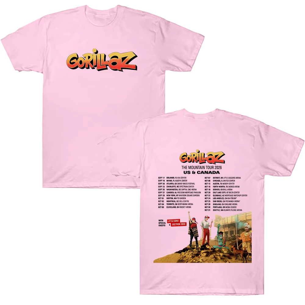 Gorillazs TheMountain Tour 202 - Poster Men Fashion incelemesi ve fiyatı