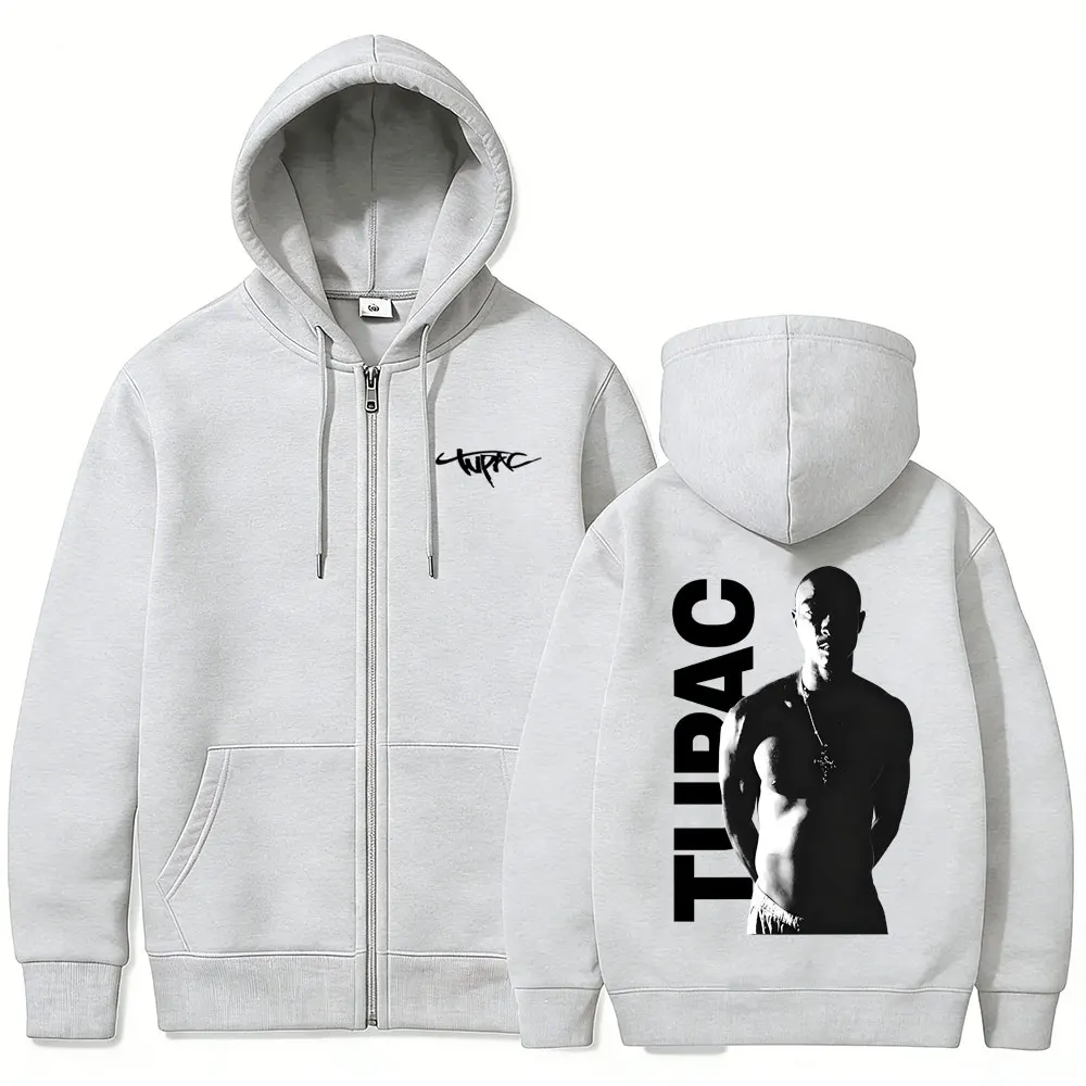 Rapper Tupac 2pac Fermuarlı Ka - Mens Fashion Zip Up Hoodies incelemesi ve fiyatı
